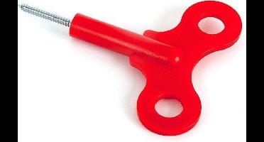 Balvi Kapstok Wind up! 13 X 10 Cm Abs Rood