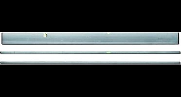 AL2L Licht metalen rechthoekig profiel met plastic eindkappen, Profiel cross-section: 18 x 95 mm    100cm