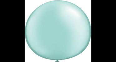 Qualatex Ballonnen Metallic Mint Green 13 cm 100 stuks