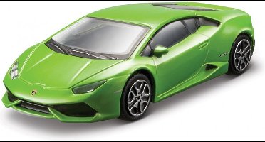 Bburago LAMBORGHINI HURACAN LP 610-4 2014 groen schaalmodel 1:43