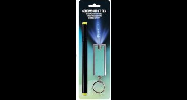 Verhaak Geheimenstift Junior 13 Cm Zwart/blauw 2–delig