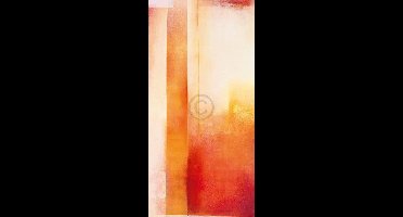 Kunstdruk Marta Peuckert - Rot II 50x100cm