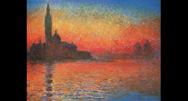 Kunstdruk Claude Monet - Crepuscolo 80x60cm