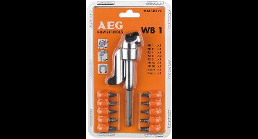 AEG WB 1 haakse schroefkop met 10 bits