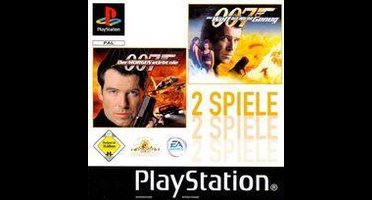 James Bond 007 Tomorrow Never Dies & 007 The World is not Enough-Duits (PlayStation 1) Gebruikt