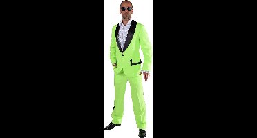 Magic Design Verkleedpak Smoking Heren Polyester Groen Mt M