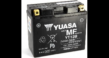 Batterie SLA Yuasa pour Moto Ducati 1200 Monster 2014 à 2020 YT12B / YT12B-BS / 12V 10.5Ah Neuf