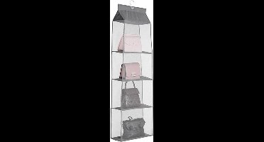 Hangende kledingkast, 120 x 40 cm - grijs