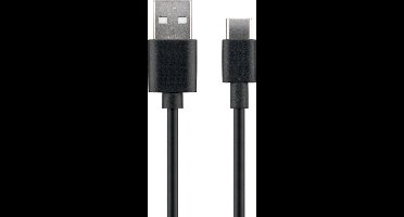 Microconnect USB3.1CCHAR2B USB-kabel 2 m USB 3.2 Gen 1 (3.1 Gen 1) USB A USB C Zwart