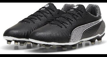 PUMA KING MATCH FG/AG Unisex Sportschoenen - PUMA Black-PUMA White-Cool Dark Gray