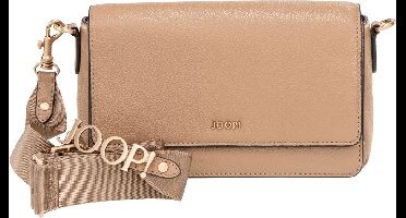JOOP! Leren Schoudertas Avondtas Vivace Elissa Shoulderbag Beige Lichtbruin