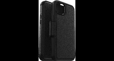 Otterbox Strada bookcase - Geschikt voor de iPhone 14 Plus - Zwart - Leer