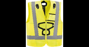Petzl Hi-Viz vest - voor de Petzl newton - hi-viz geel