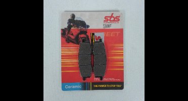 sbs remblokje voor motor yamaha 125 yz 1985 tot 1988 av nieuw