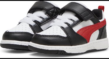 PUMA Puma Rebound V6 Lo AC+ Inf Unisex Sneakers - PUMA White-For All Time Red-PUMA Black