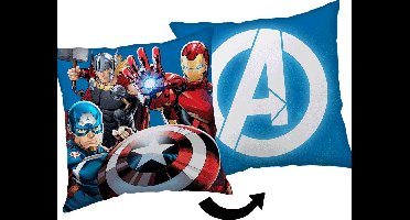 Marvel Avengers Sierkussen Logo - 35 x 35 cm - Polyester
