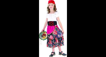 Vegaoo - Zigeunerinnenkostuum voor kinderen