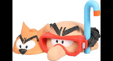 Aqua della smurfen op water gargamel & azraël snorkel 14,4x10x8,4cm meerkleurig