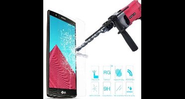 LuxeBass Screenprotector geschikt voor LG G4 - glas scherm - bescherming