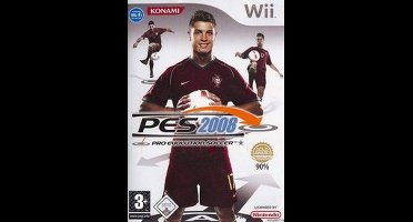 Pro Evolution Soccer 2008-Duits (Wii) Gebruikt