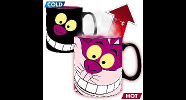 Disney Beker Heat Change 460 ml Cheshire Cat Alice in Wonderland