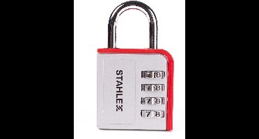 Stahlex Hangslot met Cijfercode Aluminium 70 mm - 4 Cijferige Combinatie