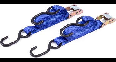 Hofftech Spanbanden - Profi Click - 200 kg - 3 m - Set van 2 - Snelklem en Haken