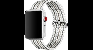 Apple Woven Nylon Apple Watch 38mm / 40mm / 41mm Gray Stripe