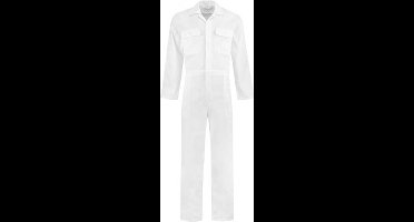 Overall polyester/katoen wit maat 51