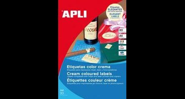 agipa universele etiketten, 10 x 22 mm, wit