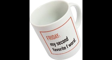 Fisura Mok Friday 355 Ml 8 X 112,5 Cm Keramiek Wit