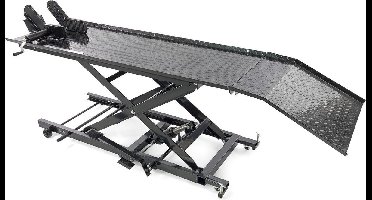 HBM 450 kg motorheftafel – hydraulisch, verstelbaar, antislip platform