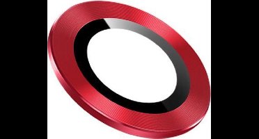 iPhone 11/ iPhone 12/ iPhone 12 Mini Camera lens Guard screenprotector - Tempered Glass - Rood