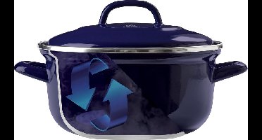 BK Indigo Stoofpot - 22 cm/3,25 l - Blue