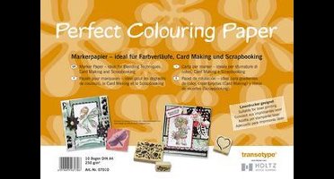 Transotype Perfect Colouring Paper A3 Formaat 10 Vellen - Markerpapier - Papier Voor Tekenen En Kleuren Mett Alle Type Markers