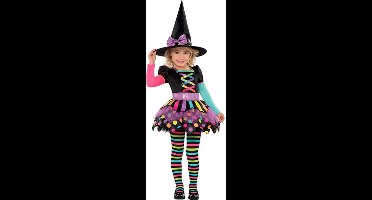 "Verkleedkostuum voor meisjes kleur heks voor Halloween  - Kinderkostuums"