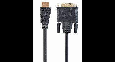 Cablexpert HDMI naar DVI-D Video Kabel - 5.00 m - Zwart