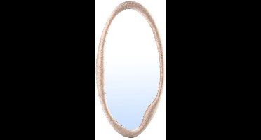 PTMD Spiegel Don - 65x4x140 cm - Fluweel - Beige