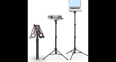 DailySupplies® Projector Statief - Beamer Standaard - Tripod Verstelbaar - Zwart