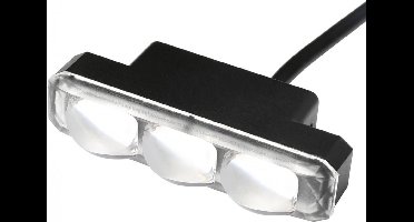 Werklamp 3x LED mini 12V/24V met 25cm kabel