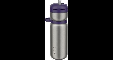 Mepal Isoleerfles twist Sport - 600 ml - Twist en drink - Lekdicht en geïsoleerd: 6u warm, 10u koud - Vaatwasmachinebestendig - Drinkflessen - Midnight blue