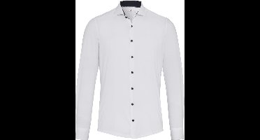 Pure The Functional Shirt Wit - Maat 43 - Heren - Overhemden Formeel
