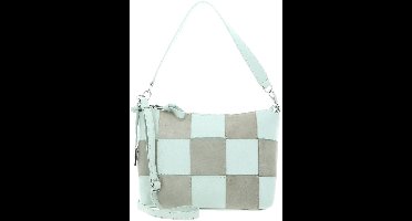 PICARD Leren Schoudertas Chess Crossbody Bag Mentha Mintgroen