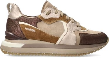 Mephisto Mobils Janel - dames sneaker - Bruin - maat 35.5 (EU) 3 (UK)