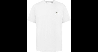 Lacoste heren O-hals shirt crocodile logo wit