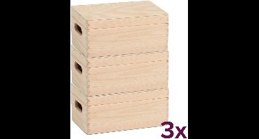 Zeller en kist met deksel small (voordeelbundel) present - Hout - Met deksel | Duurzaam