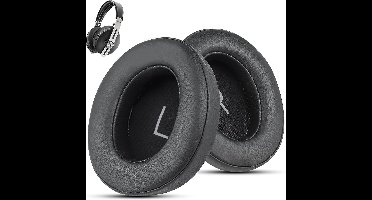Phreeze Oorkussen geschikt voor de Sennheiser Momentum 3.0 Oorkussens - Vervangende Kussen - Zacht Memory Foam - Zwart