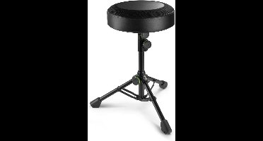 Core® Drumkruk - Kruk - Drumkruk Verstelbaar - opvouwbaar - in hoogte verstelbaar - Zwart - 40cm x 40cm x 20cm