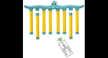 Vangspel met vallende stokjes voor volwassenen - Reactietraining en sensorisch speelgoed - Val, vang en win, reflexuitdaging, vangspel met stokjes, reactietraining speelgoed, speelgoed voor hand-oogcoördinatie. (Octopus-blauw)