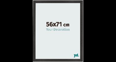 Your Decoration - Fotolijst 56x71 cm - MDF - Zwart Mat - Bologna